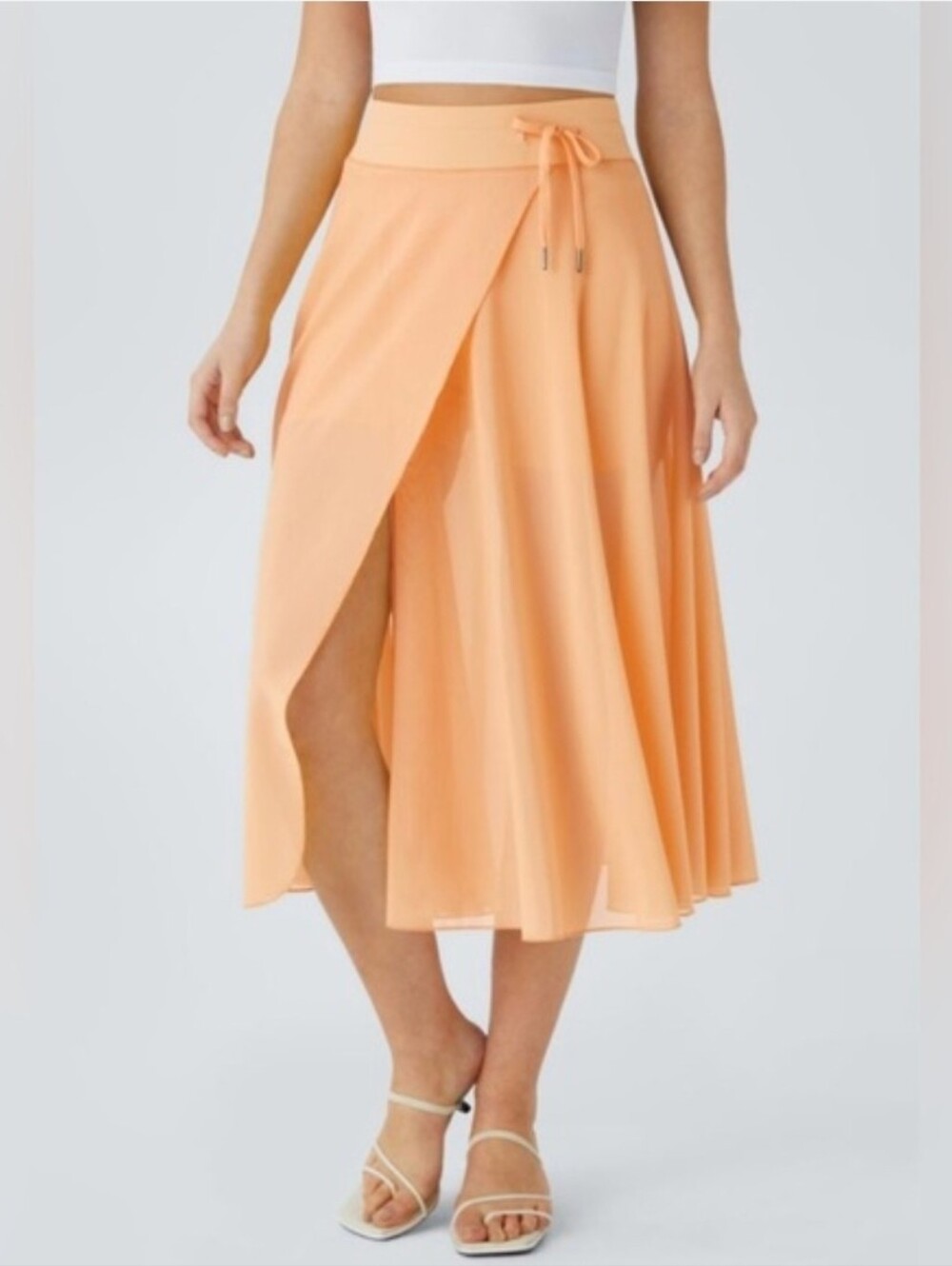 Halara High Waisted Mesh Skirt 2 In 1 XL